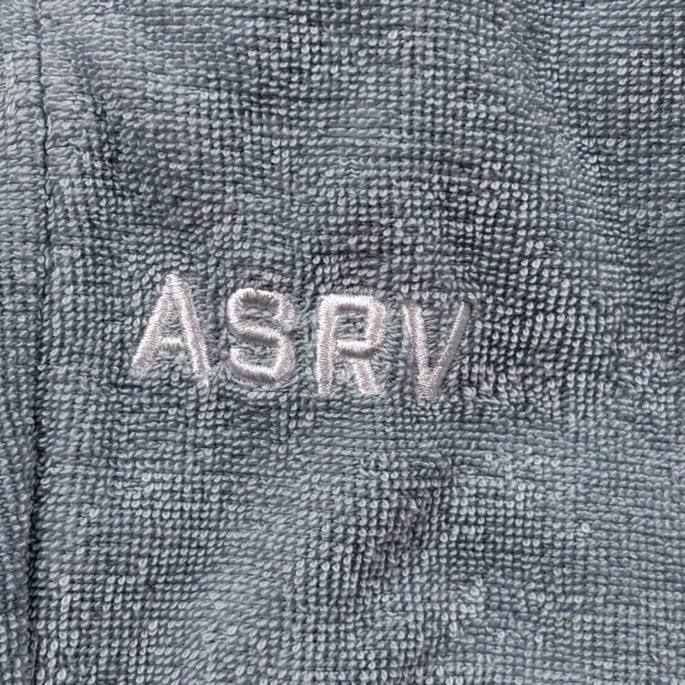 ASRV Shorts Mens Medium Blue Light Sky Towel Terry Relaxed DSG-1094 Casual Gym - Picture 9 of 13
